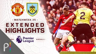 Manchester United v Burnley  PREMIER LEAGUE HIGHLIGHTS  4272024  NBC Sports [upl. by Aliab]