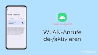 WLANAnrufe aktivieren oder deaktivieren Android 15 [upl. by Leasim]