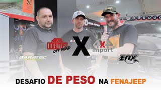 Desafio de preparação de carro 4x4  Brutus Off Road x 4x4 import qual a melhor [upl. by Itsyrk]