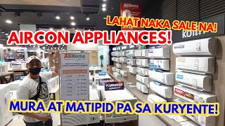 SALE AIRCON NA MATIPID SA KURYENTE  INVERTER AT WINDOW TYPE AIRCON PRICE AND QUALITY IDEAS [upl. by Salohci]