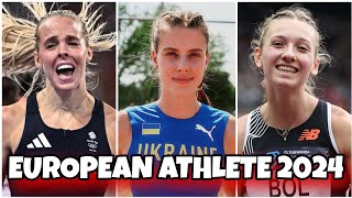 Femke Bol Keely Hodgkinson Yaroslava Mahuchikh  European Athlete 2024 [upl. by Ardie]