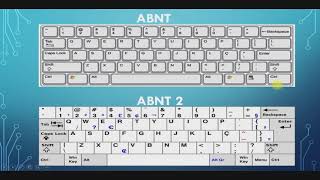 Teclado ABNT ABNT2 PtBR ou estrangeiro Como identificar [upl. by Cavanagh]