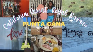 Travel Vlog PUNTA CANA  DAY 2 honeymoon experience CATALONIA RESORT  LUXURY RESORT  Philis H [upl. by Onin]