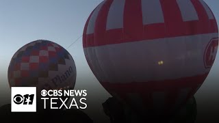 Almost 100000 people attend the fourday Plano Balloon Festival [upl. by Nairbo]