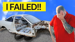 BREAKING THE WORLDS RUSTIEST HONDA INTEGRA DC2 TYPE R [upl. by Ambie]