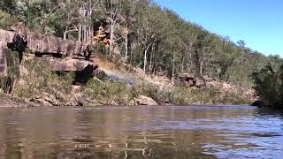 Kayaking Nepean River Nortons Basin Warragamba River Erskine Creek Penrith [upl. by Thorny]