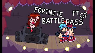 FNF Fortnite Battle Pass sung by bf and gf [upl. by Accber]