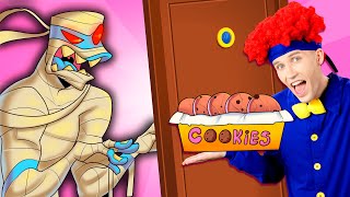 Knock Knock Whos at the Door  Kids Songs And Nursery Rhymes  Dominoki [upl. by Amalita]