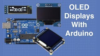 OLED Displays with Arduino  I2C amp SPI OLEDs [upl. by Enelia]