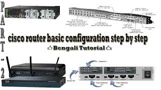 How to Configure Cisco Router Step by Step Practical Part2  Basic Cisco Router Configuration [upl. by Vez]