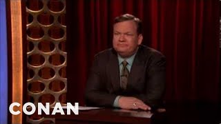 Fan Correction Theres No CD In That Boom Box  CONAN on TBS [upl. by Lucey]