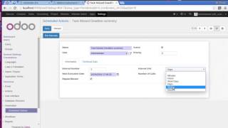 How to Set Interval in Cron Job  Odoo App Feature  Browseinfo odoo odooapp Cron Job [upl. by Eonak]