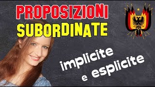 Lezione Tedesco 7  Le più comuni proposizioni subordinate implicite e esplicite [upl. by Ateiluj261]