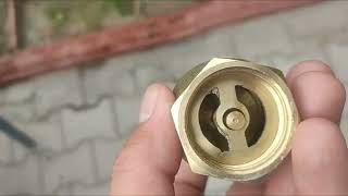 how to repair  replace non return valve  return valve repair  chack valve [upl. by Ergener]