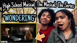 Reaction to quotWonderingquot  High School Musical The Musical The Series Disney 🎬 [upl. by Nylzaj]