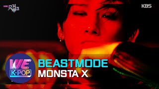 MONSTA X  BEASTMODE Music Bank  KBS WORLD TV 201106 [upl. by Acired]