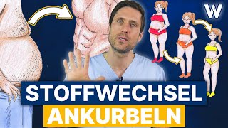 Den Stoffwechsel ankurbeln und dabei Gewicht verlieren 5 Tipps für Fettstoffwechsel amp Metabolismus [upl. by Yssej336]