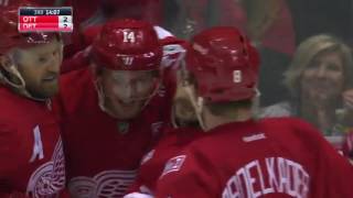 Ottawa Senators vs Detroit Red Wings  April 3 2017  Game Highlights  NHL 201617 [upl. by Atilem]