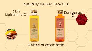 Kumkumadi Skin Lightening Oil  Lighten Dark Spots Skin Brightens  Auravediccom [upl. by Jentoft433]