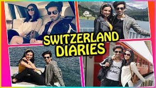 Sanaya Irani And Mohit Sehgal ROMANTIC SWITZERLAND Diaries  TellyMasala [upl. by Htebaras]