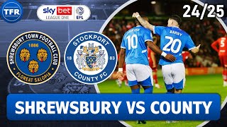 LIVE PRE MATCH  Shrewsbury Town vs Stockport County  EFL League One [upl. by Swee]