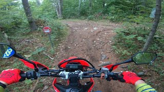 CRF450RL Quick detour [upl. by Brecher]