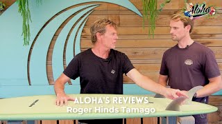 Alohas review afl 3 Roger Hinds Tamago Egg Surfboard [upl. by Puff]