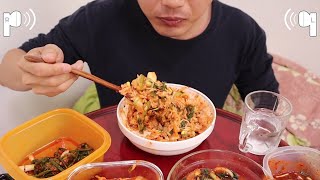 ASMR Bean sprout rice spicy and sour bibimbap is so delicious [upl. by Ardnek]