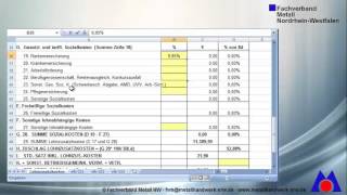 Ermittlung der Lohnzusatzkosten [upl. by Ahtebbat]
