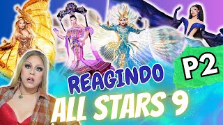 REAGINDO AS ENTRADAS DE DRAG RACE ALL STARS 9  PARTE 2 [upl. by Lyrehc]