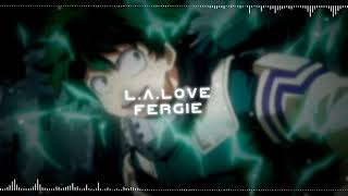 lalove  fergie edit audio [upl. by Addam419]