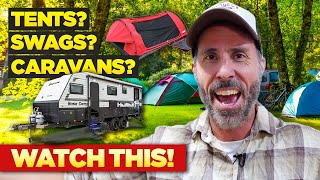 Ultimate Off Road Camping Set Up  Tent vs Swag vs RoofTop Tent vs Camper [upl. by Ennagem703]