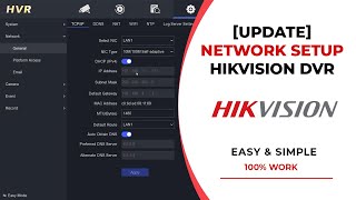 NEW UPDATE Hikvision Online Setup  Hikvision DVR Network Setup [upl. by Colis54]