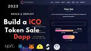 Token Sale Dapp Project for Beginner To Advance Blockchain Developer  Launch Your Own ICO Dapp [upl. by Millard185]