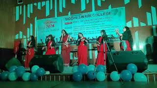 Siddheshwari University Rag Day 2024bangla dance salimhassan sbsalimgallery [upl. by Nahsyar]