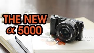 FIRST LOOK  α5000 from Sony [upl. by Aicilaana]