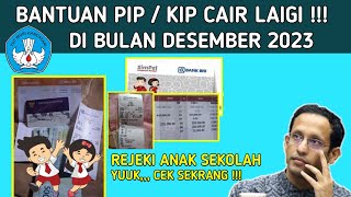 BANTUAN PIP  KIP SIMPEL CAIR DI BULAN DESEMBER 2023  ADA BONUS AKHIR TAHUN [upl. by Peterman224]