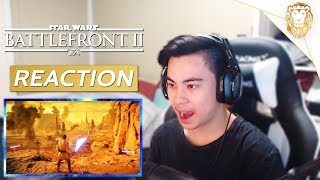 Star Wars Battlefront 2 Battle of Geonosis Trailer Official  REACTION [upl. by Virg96]