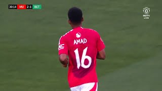 Amad Diallo Showing his Class vs Real Betis [upl. by Mehalick948]