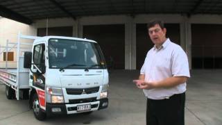 Mitsubishi Fuso Canter 515 narrow cab truck video review  NewTruckSearchcomau [upl. by Inad]