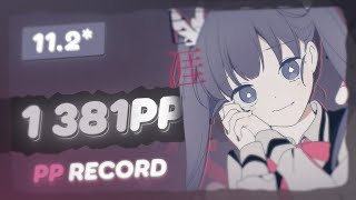 osus BEST PP RECORD [upl. by Ahsiadal911]