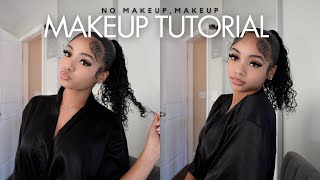 EVERYDAY No Makeup Makeup Tutorial Beginner Friendly  Vlogmas Day 5 [upl. by Erine]