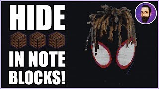 Juice WRLD  Hide ft Seezyn  Minecraft Note Block Song [upl. by Alue]