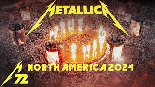 Metallica  M72 North America Tour 2024  The Concert [upl. by Ophelie658]