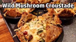 Foraging Mushrooms and Making Wild Mushroom Croustade [upl. by Marie-Jeanne]