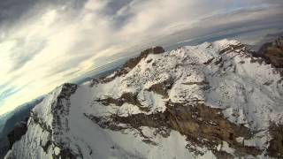 FPV MISSION TO SNOW long range GOPRO pursuit TOURNETTE MAROON PAYPHONE [upl. by Retrac]