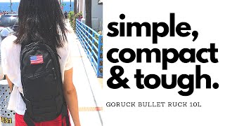 GORUCK Bullet Ruck 10L  Quick Look  Comparison VS Older Version [upl. by Ringsmuth]