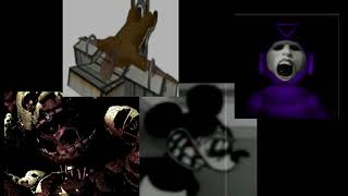 Masive Scream William Afton Suicide Mouse Femur Breaker SCP Tinky Winky [upl. by Ecienaj240]