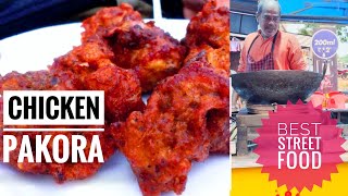 Chicken Pakora Street Food in Bengali style🤤 TheCrazyBongLoveYou [upl. by Zebe754]