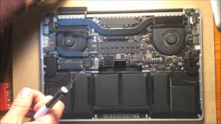 How to Install A1398 Late2013 Macbook Pro Display Assembly [upl. by Enneicul764]